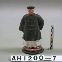 陶塑人種模型—中國人（男性）藏品圖，第1張